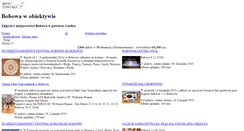Desktop Screenshot of bobowa.belcer.pl
